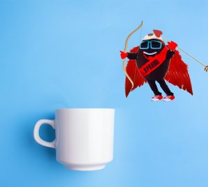 Buzzy The Bean Cupid