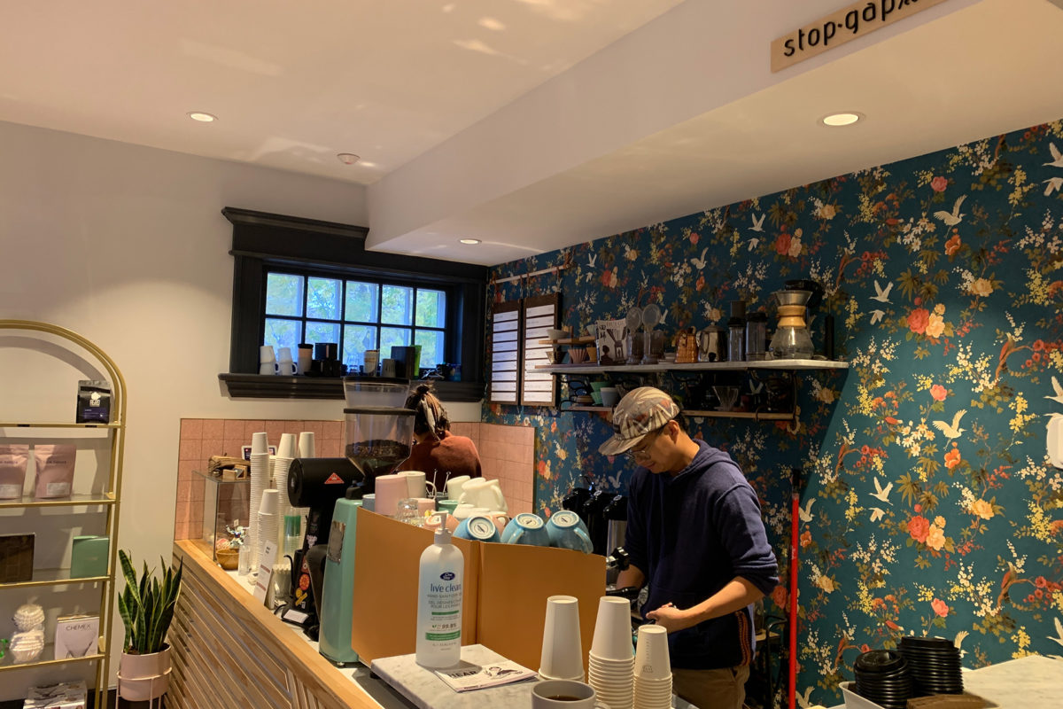 edmonton coffee guide stopgap coffee interior frederica danzinger