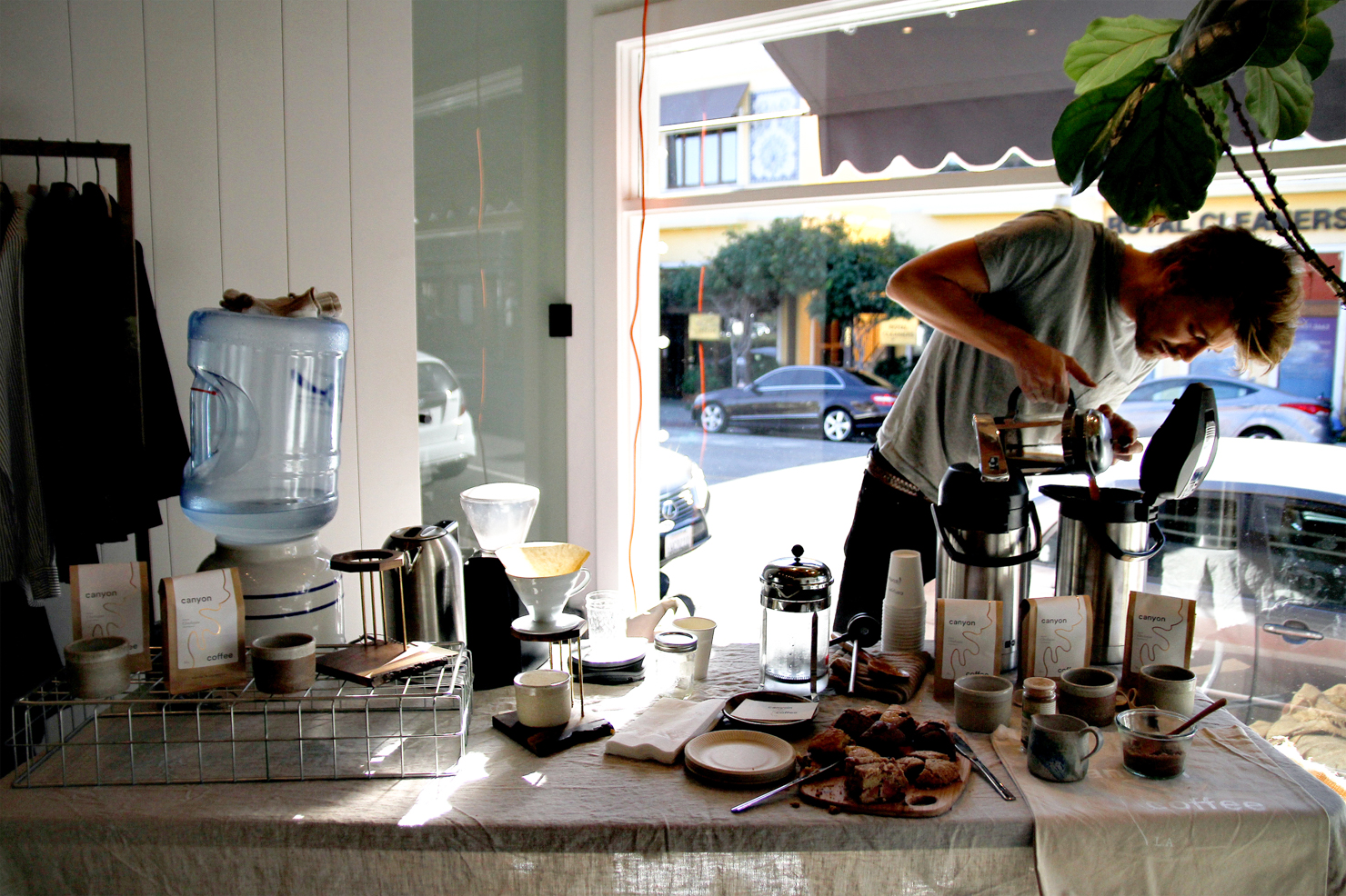 canyon coffee los angeles california pop up cafe roaster sprudge